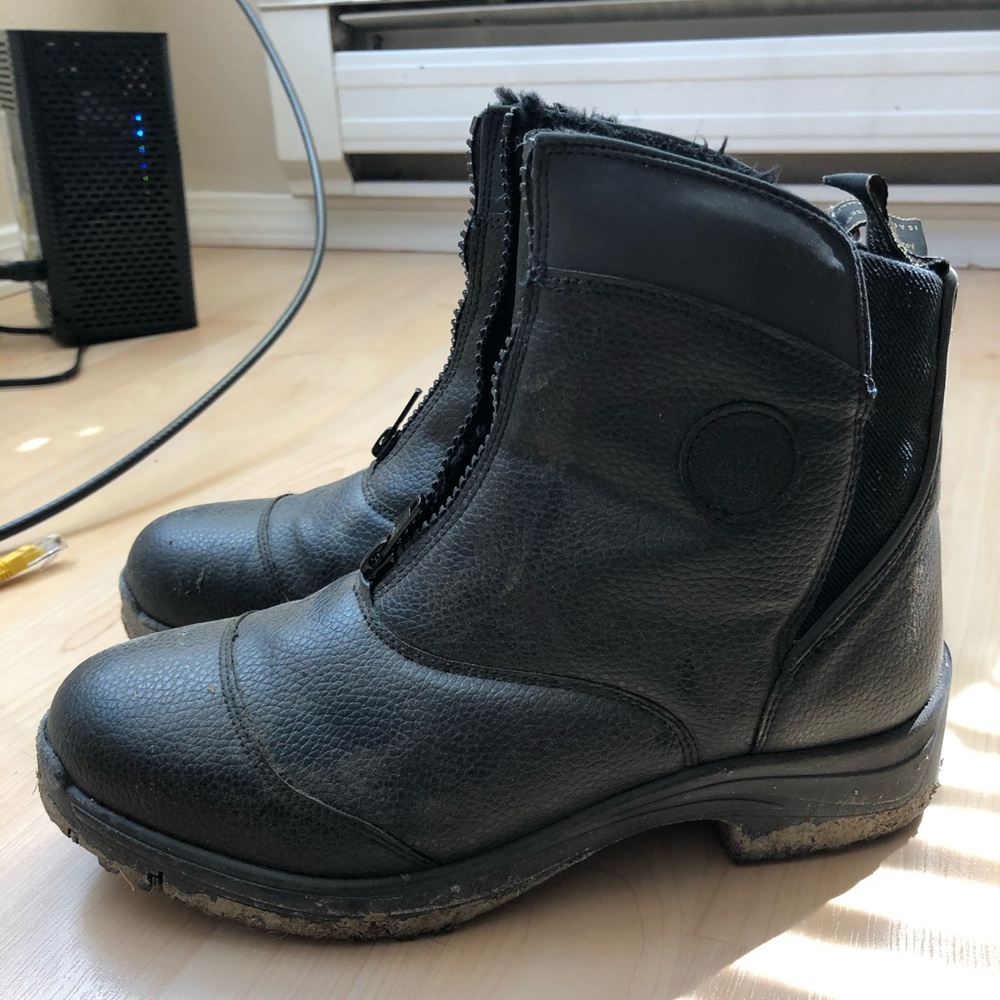 Mountain Horse fleece lined paddock boots